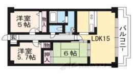 アメニティ双ヶ丘間取り図面