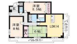 アメニティ双ヶ丘間取り図面