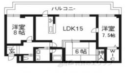 アメニティ双ヶ丘間取り図面