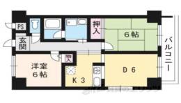 ノイシュロス御室南間取り図面