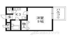 御室ガーデンハイツ間取り図面