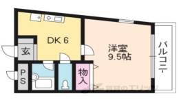 御室ガーデンハイツ間取り図面