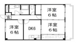 ミローズコート間取り図面