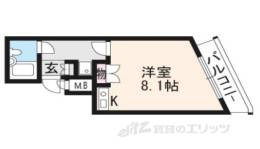 ＤＥＴＯＭ－１今出川通902間取り図面