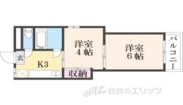 コーポライフ間取り図面