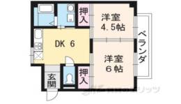 睦コーポ間取り図面
