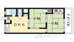 コーポラス城南間取り図面