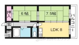 ペアシティ京都間取り図面