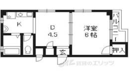 丹波口サンハイツ間取り図面