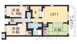 レジディア太秦間取り図面