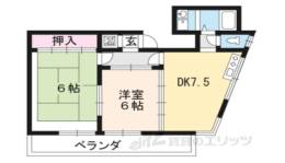 第２平木マンション間取り図面