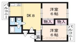 中川ハイツ間取り図面