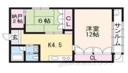 シャトー山階間取り図面