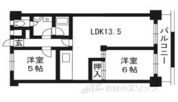 竹鼻ハイツ間取り図面