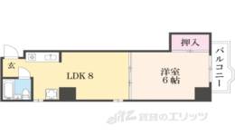 サンハイツ西京極間取り図面