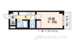 ハイツブルーバルーン間取り図面
