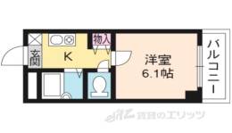 エリーフラッツ西京極間取り図面