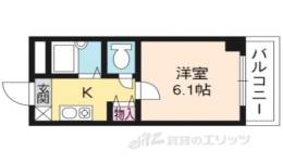 エリーフラッツ西京極間取り図面