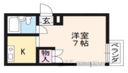 サンフラワー御幸町間取り図面