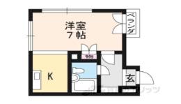 サンフラワー御幸町間取り図面