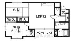 ランブラス長岡京間取り図面