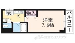 マンションシングル間取り図面