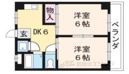シャトー竹村２間取り図面