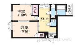 ハイム聖護院間取り図面