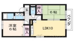 クレール井ノ口Ｂ棟間取り図面