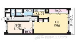 メルベーユ３４６間取り図面
