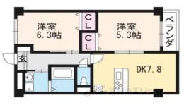 コーポラス伏見間取り図面
