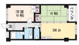 コーポラス伏見間取り図面