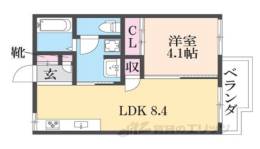 深草エステート２間取り図面