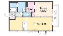 深草エステート５間取り図面