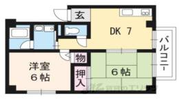 ヴュー深草間取り図面