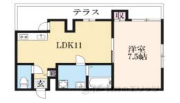 ヴィフラット・Ｌ間取り図面