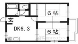 タウニィ・ほととぎす間取り図面