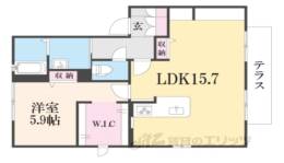 クラスター山田２間取り図面