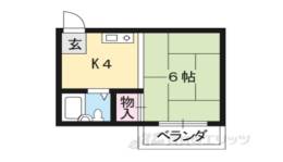 山階ハイツ間取り図面