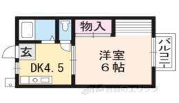 コーポ明津間取り図面