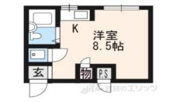 ビューパレス吉田間取り図面