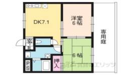 上阿達谷口マンション間取り図面