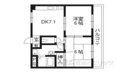 上阿達谷口マンション間取り図面