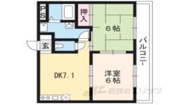 上阿達谷口マンション間取り図面