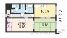 上阿達谷口マンション間取り図面