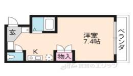 サンジュネス五条間取り図面