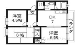 嵯峨野グリーンパレス間取り図面