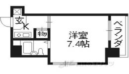 シャレー西京極間取り図面