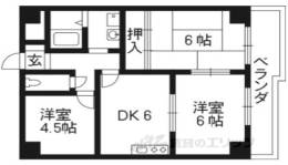 クレセント宇治間取り図面