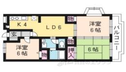 グリーンサム壱番館間取り図面